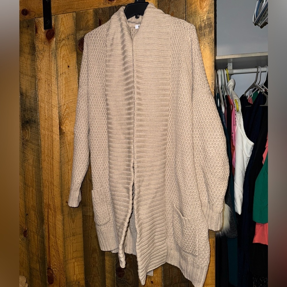 525 America Cream Knit Cardigan